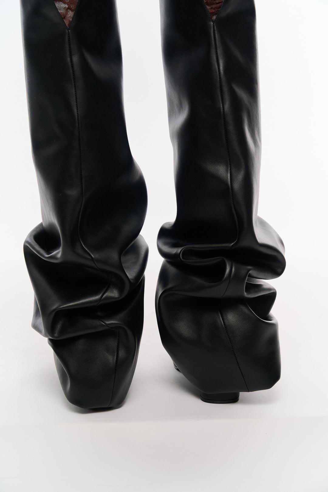 Melted Thigh Boots