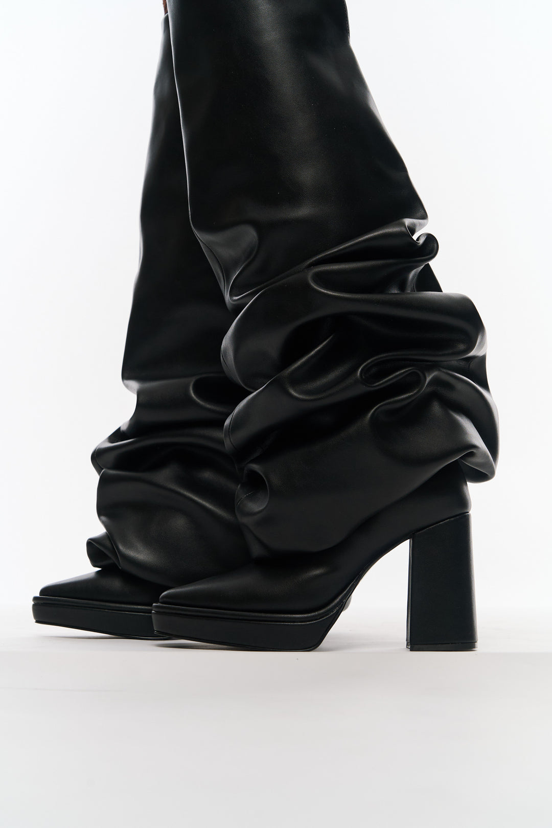 Melted Thigh Boots
