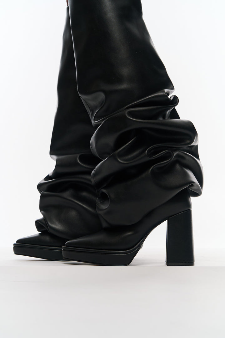 Melted Thigh Boots