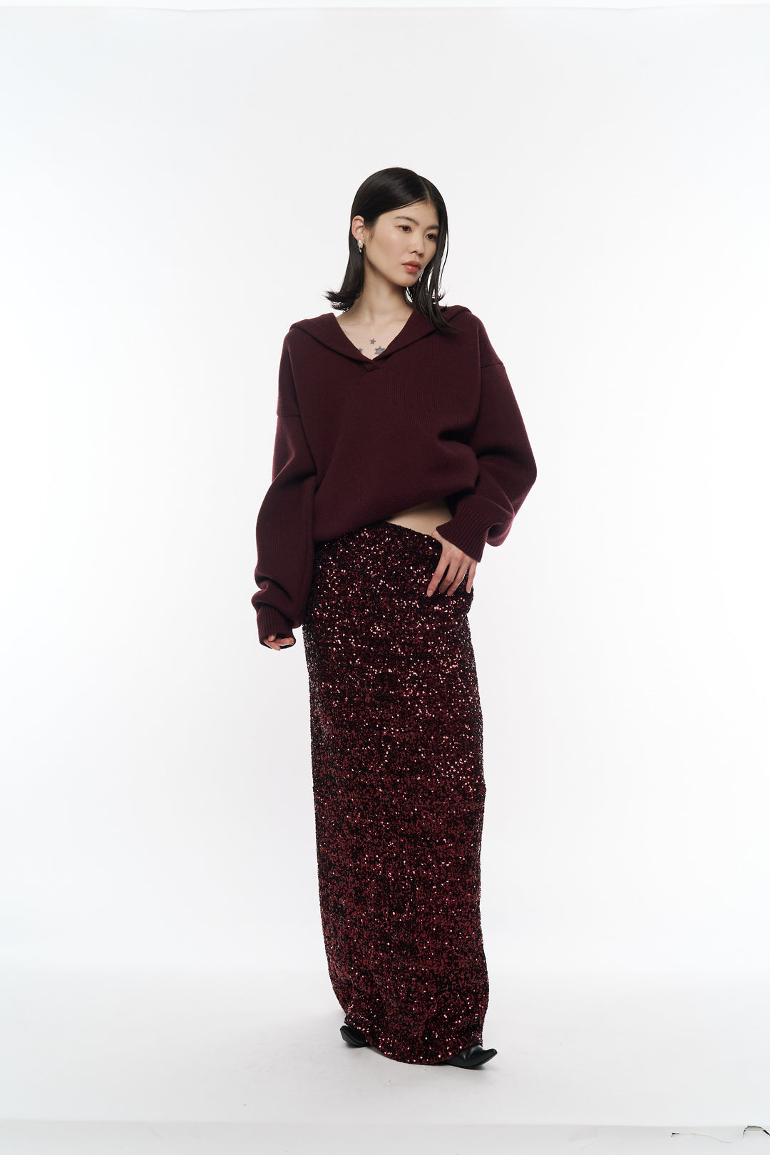 Sparkling Rose Skirt