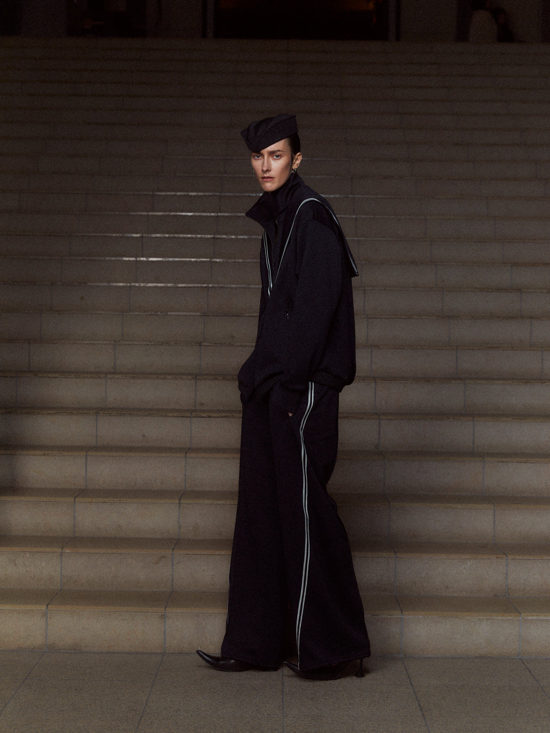 Naval Jersey Trousers
