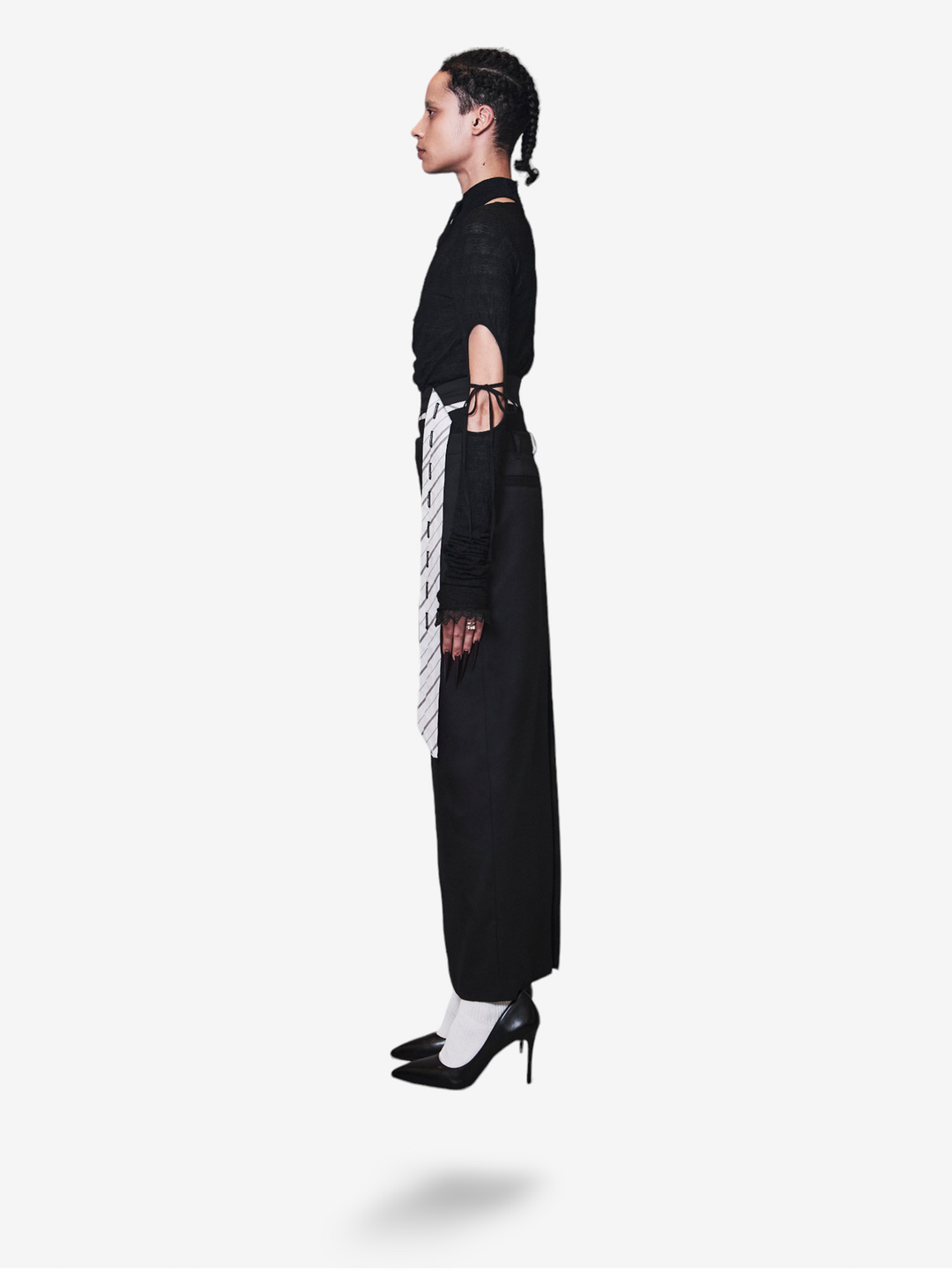 新品 gypsohila ジプソフィア リバーロングジレ ネイビー Gypsophila Top – POOLDE