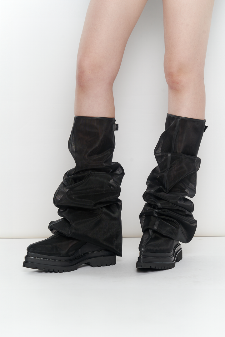 SHEER MELTED BOOTS
