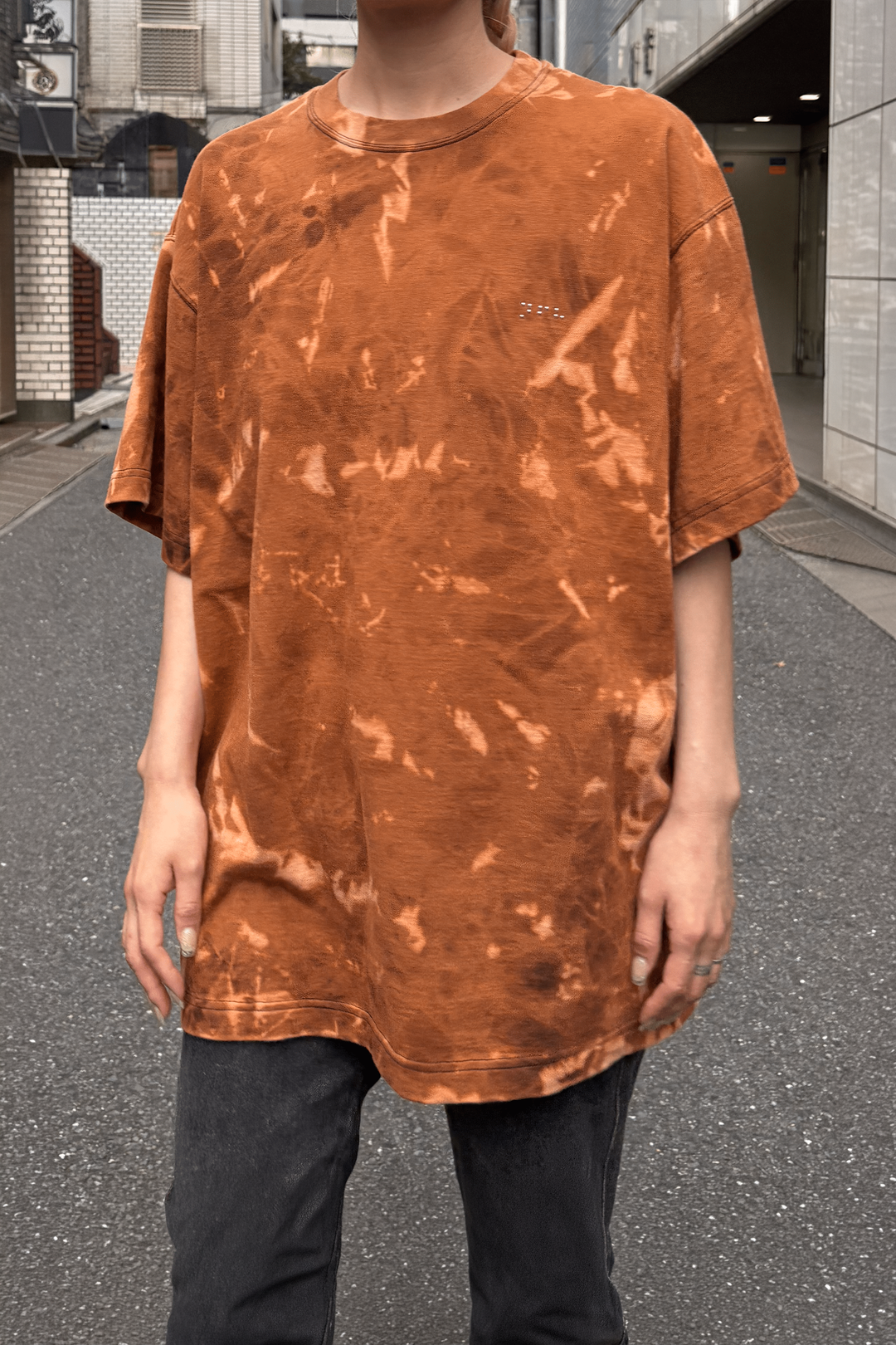 Do Mi Sol Bleach Dye Tee