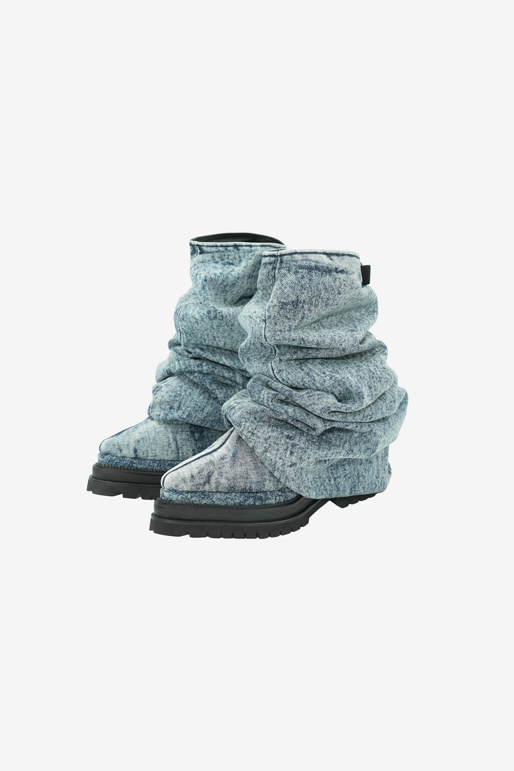 LIQUID DENIM BOOTS