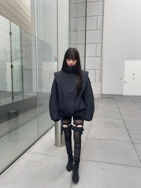 POOLDE プールデ　Skin Leggings POOLDE/プールデ】Skin Leggings/スキンレギンス/シアーレギンス