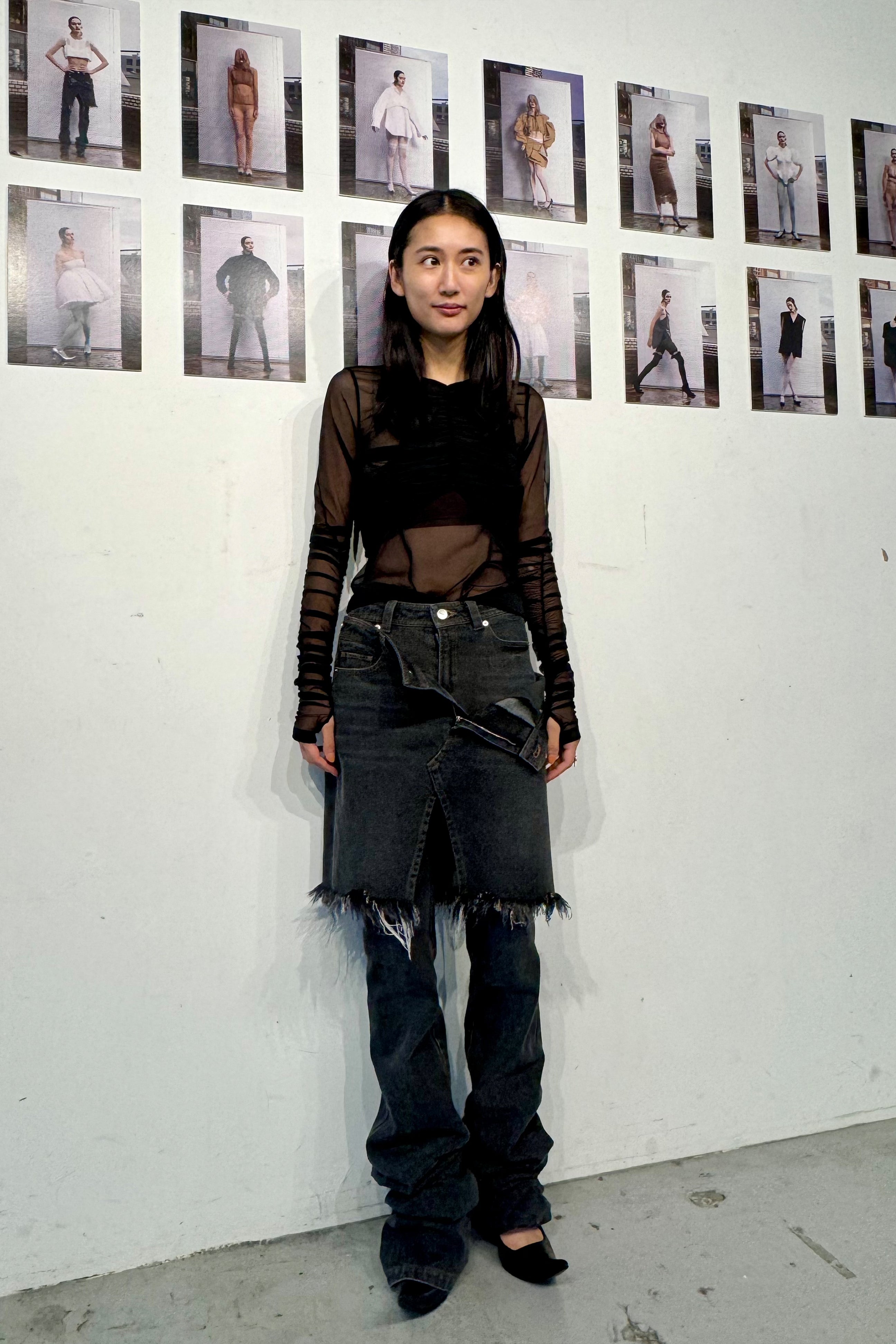 プールデ POOLDE LOOSE DENIM PANTS デニム パンツ S Loose Denim Pants – POOLDE パンツ