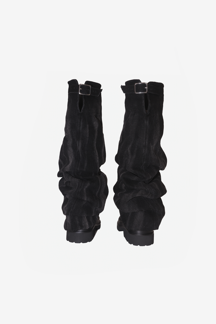 LIQUID DENIM BOOTS