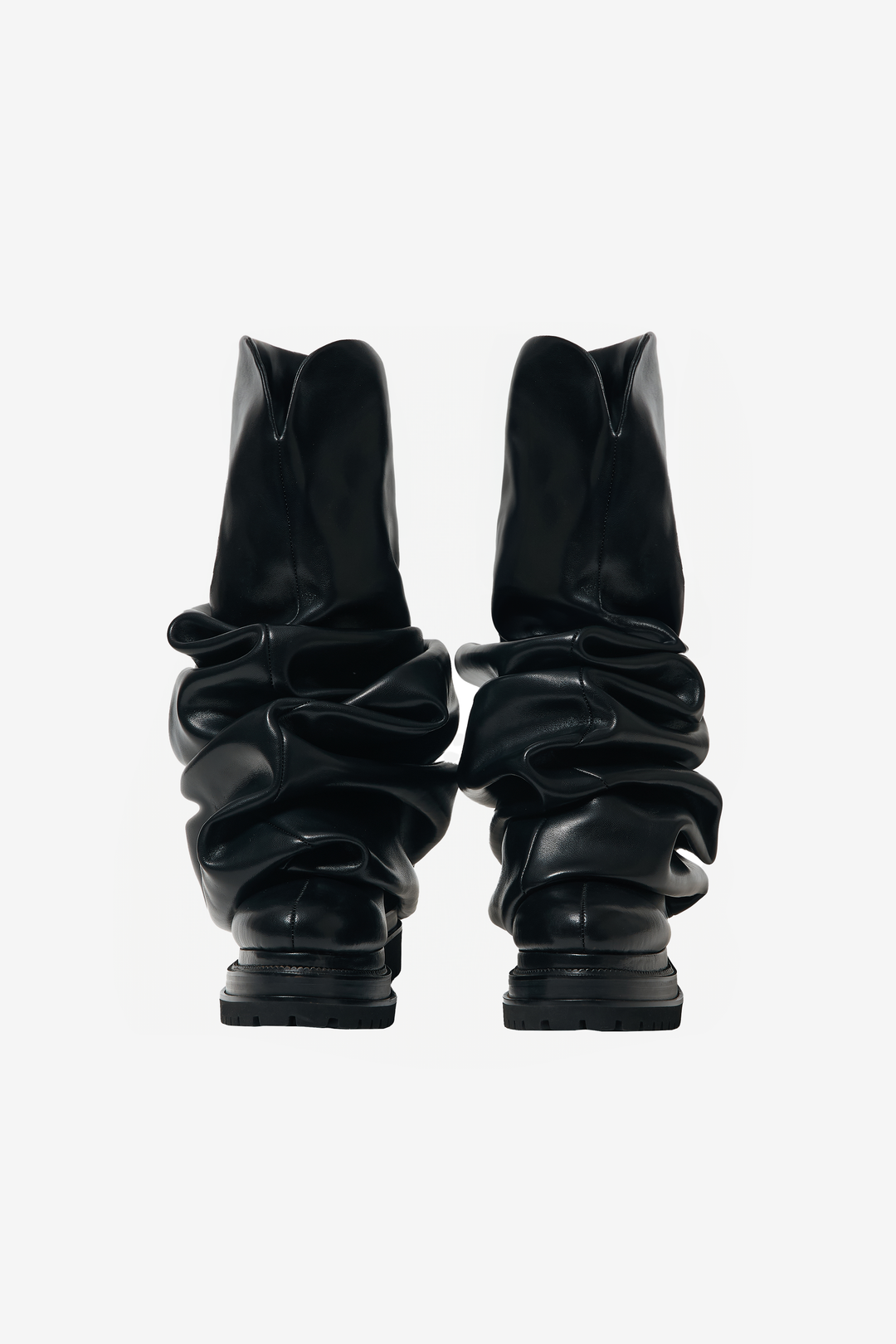 Melted Wedge Boots