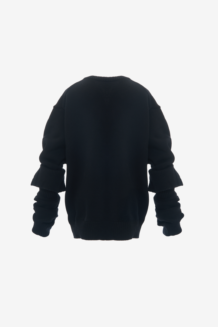Caterpillar Sleeve Sweater