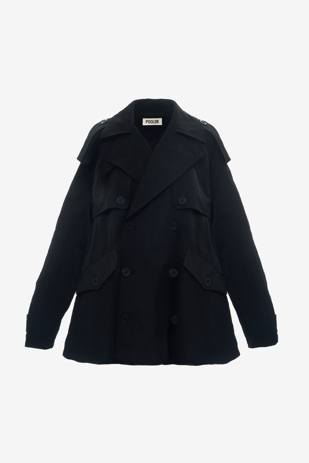 Contoured Mini Trench – POOLDE Contoured Mini Trench – POOLDE