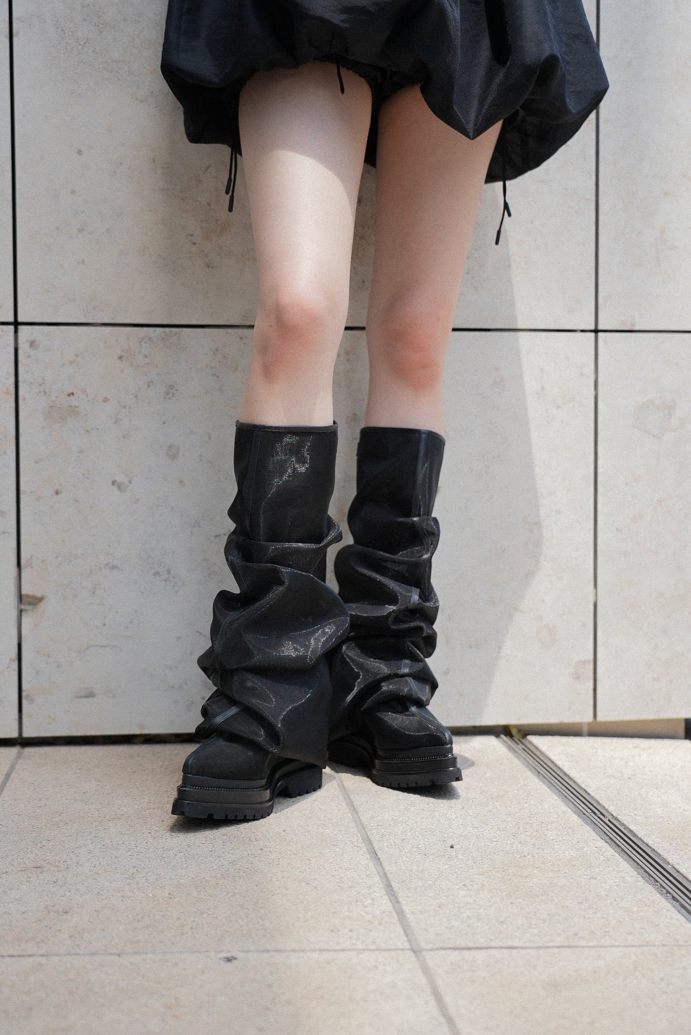 SHEER MELTED BOOTS – POOLDE