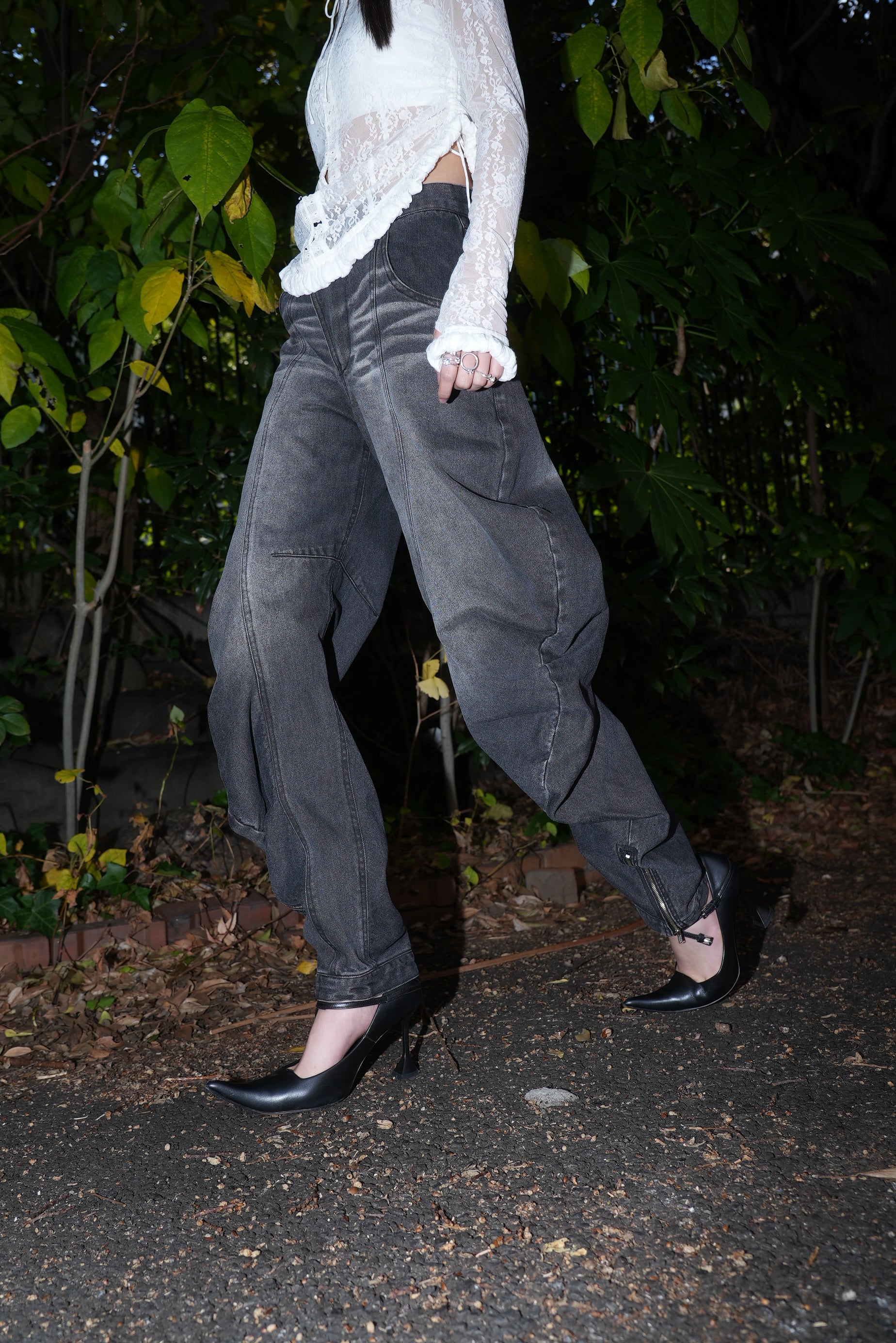 Belted Horn Pumps – POOLDE