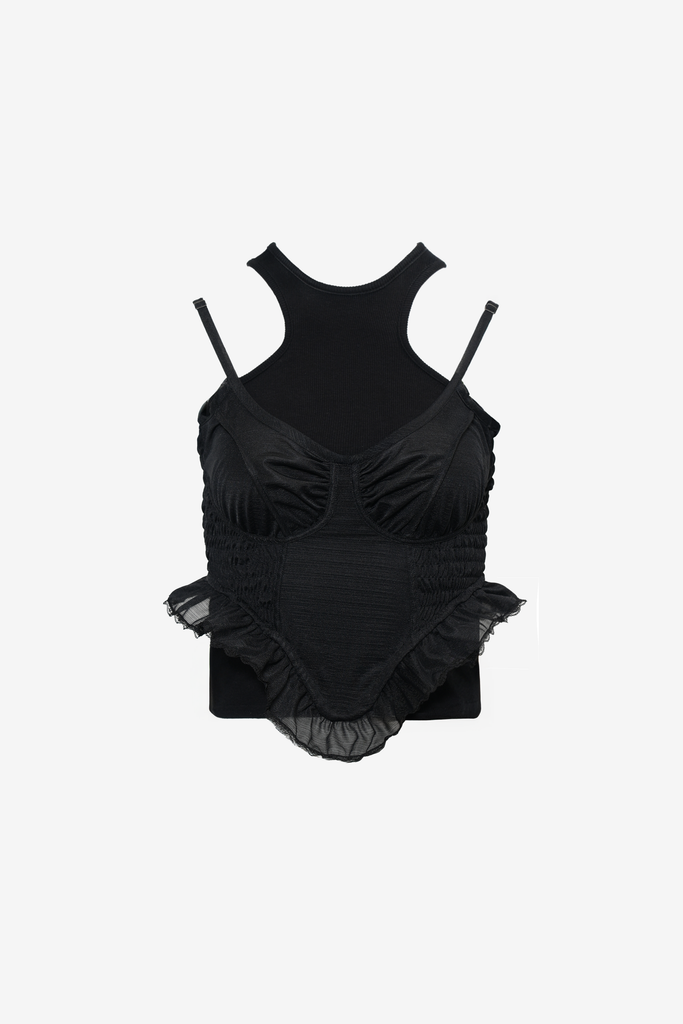 INVERSE LAYERED TOP – POOLDE