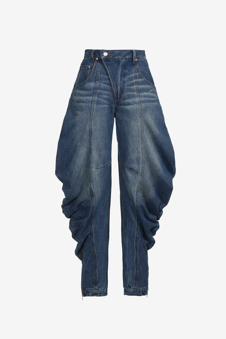 LIQUID DENIM PANTS