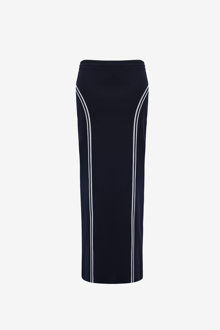Naval Jersey Skirt