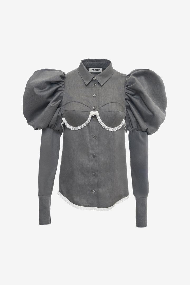 Oscarine Puff Blouse