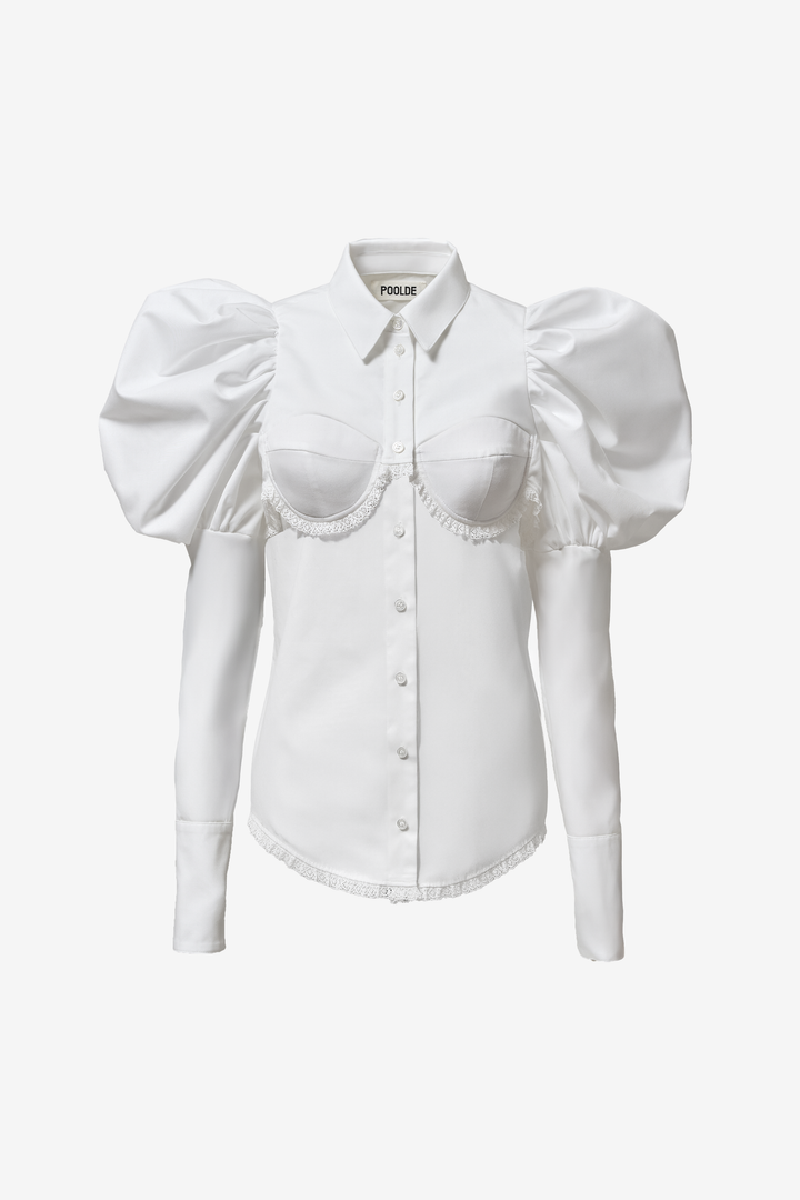 Oscarine Puff Blouse