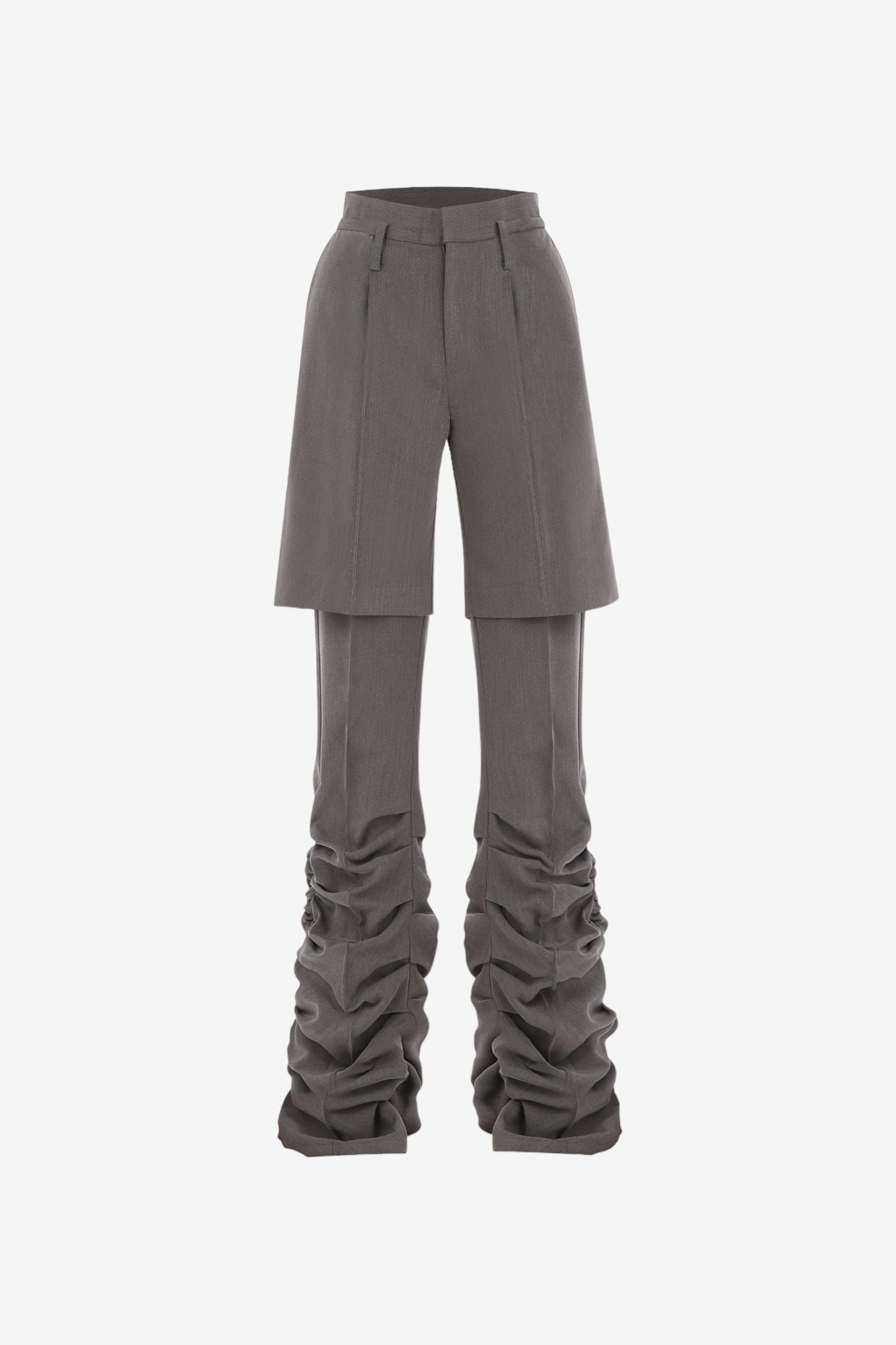 POOLDE Layered Trousers/レイヤードトラウザーパンツ Layered Trousers – POOLDE
