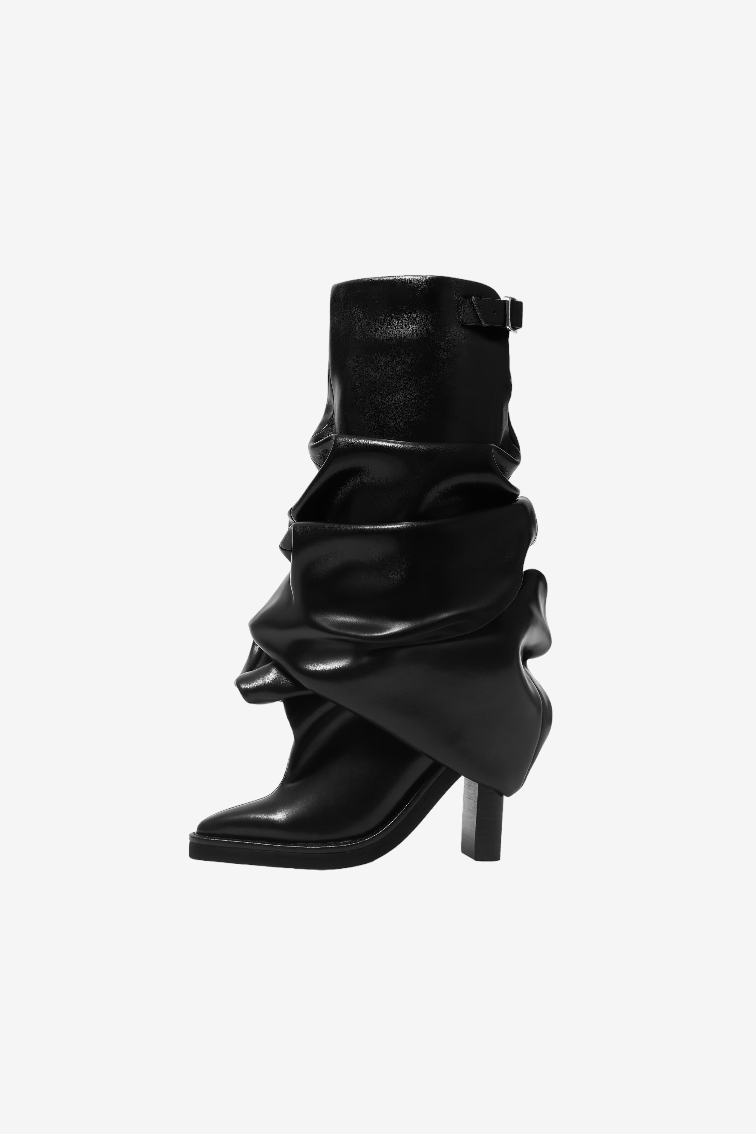 POOLDE／melted boots black