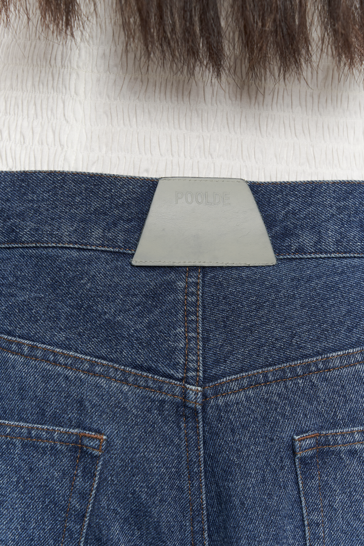 LIQUID DENIM PANTS