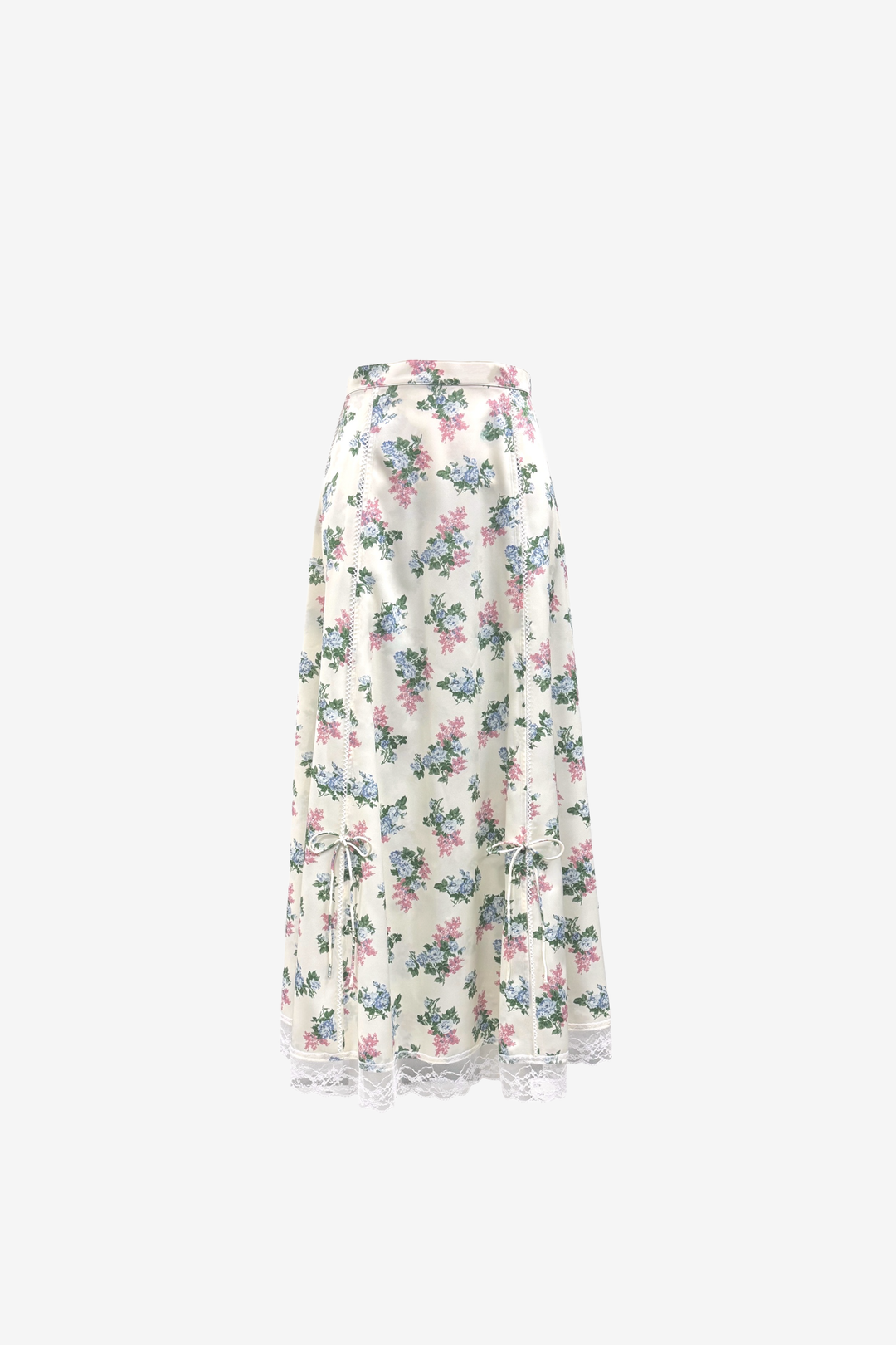 BLOOM RUSH TIE-UP SKIRT