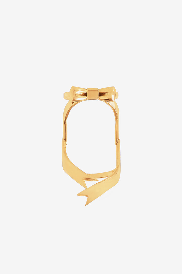 Joint Bow Ring Gold