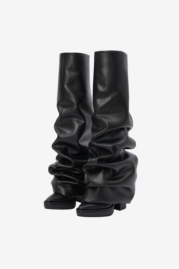 Melted Thigh Boots